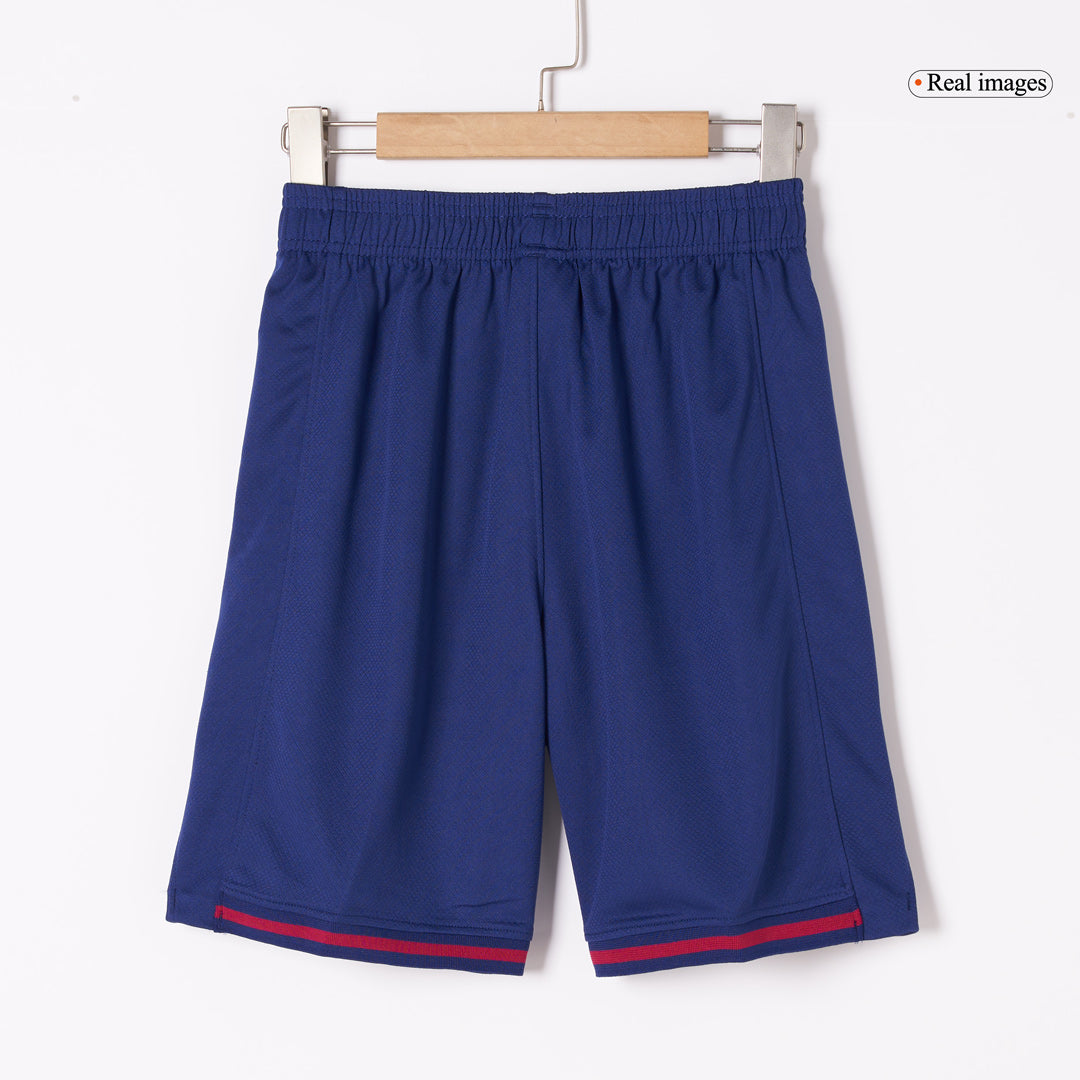 Barcelona Mens Home Soccer Shorts 2025/26 Navy