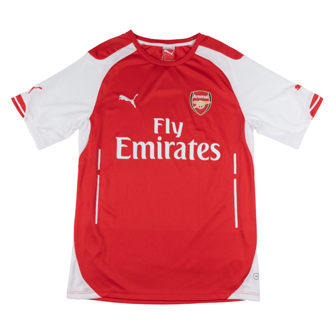 Retro Arsenal Mens Home Soccer Jersey 2014/15 Red
