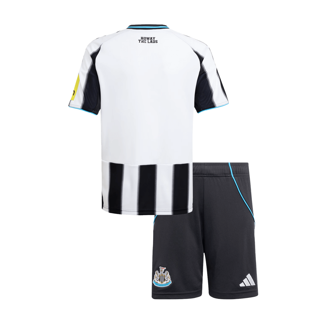 Newcastle United Kids Home Soccer Kit 2025/26 Black&White