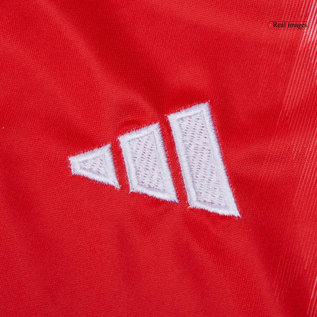 Bayern Munich Kids Home Soccer Kit 2025/26 Red