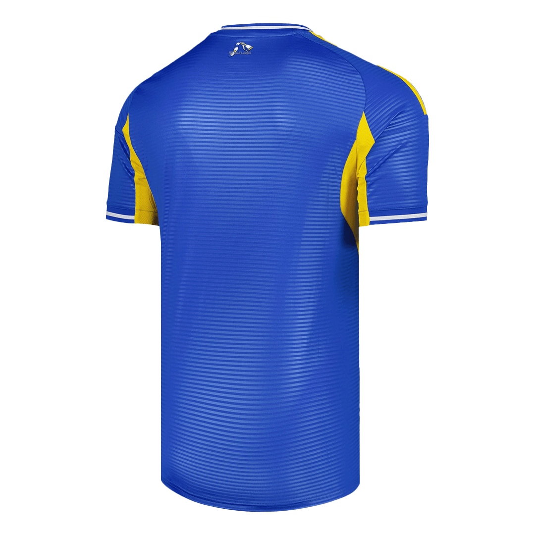 Leeds United Mens Away Soccer Jersey 2025/26 Blue