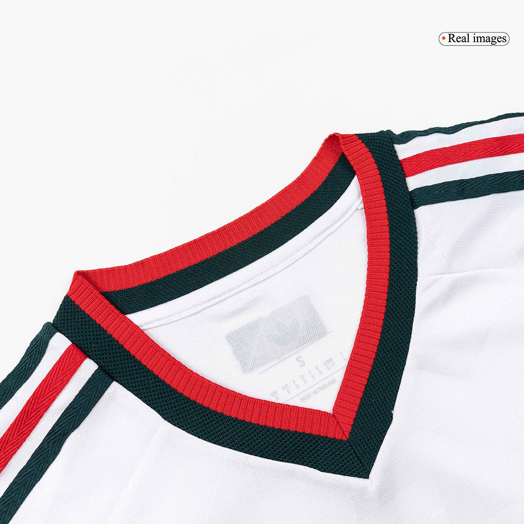 Mexico Mens Away Soccer Jersey World Cup 2026 White - Player Version