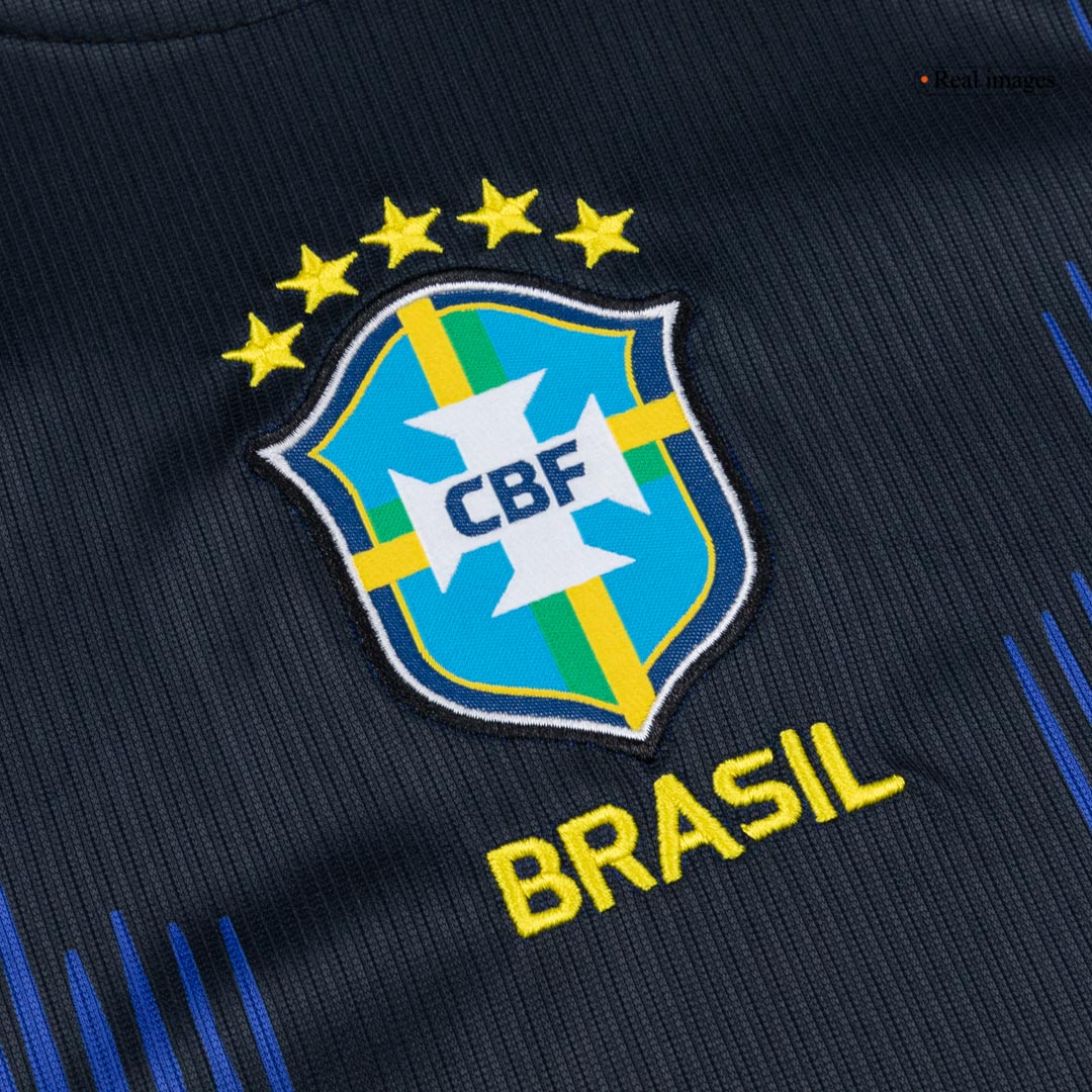 Brazil Womens Away Soccer Jersey World Cup 2026 Navy