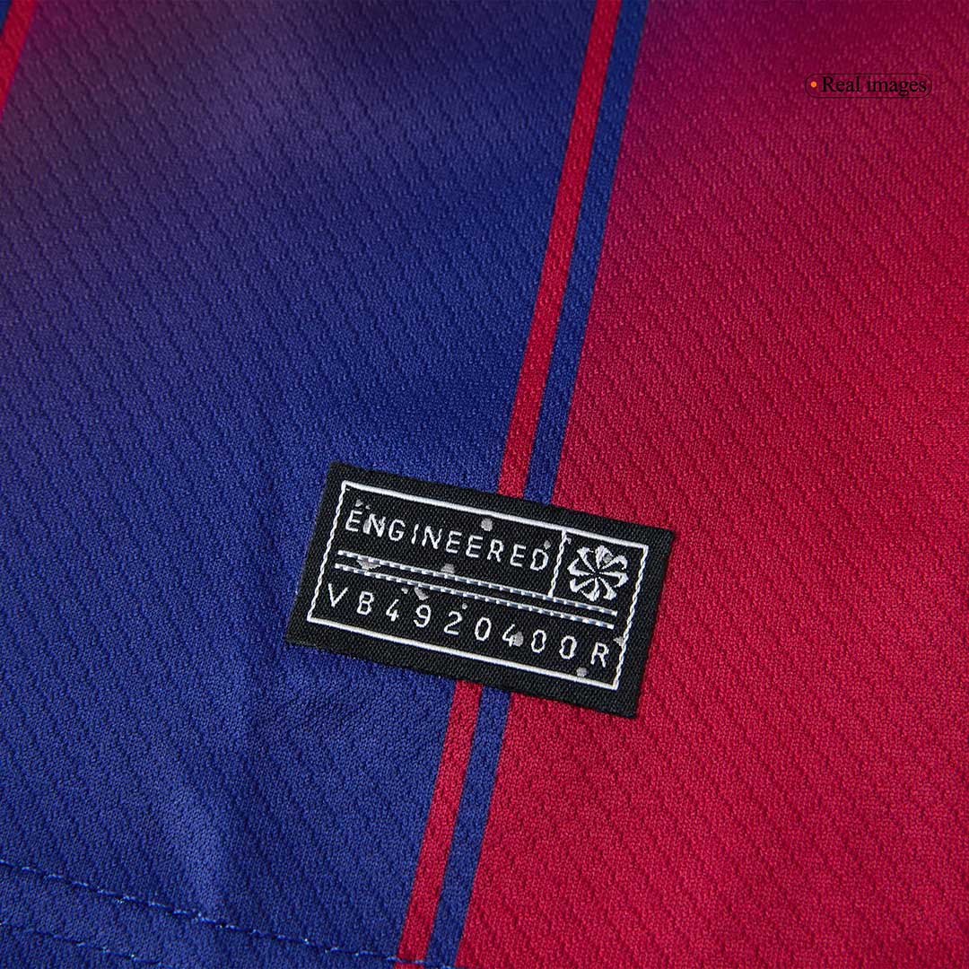 Barcelona Kids Home Soccer Full Set 2025/26 Red&Blue [PREMIUM]
