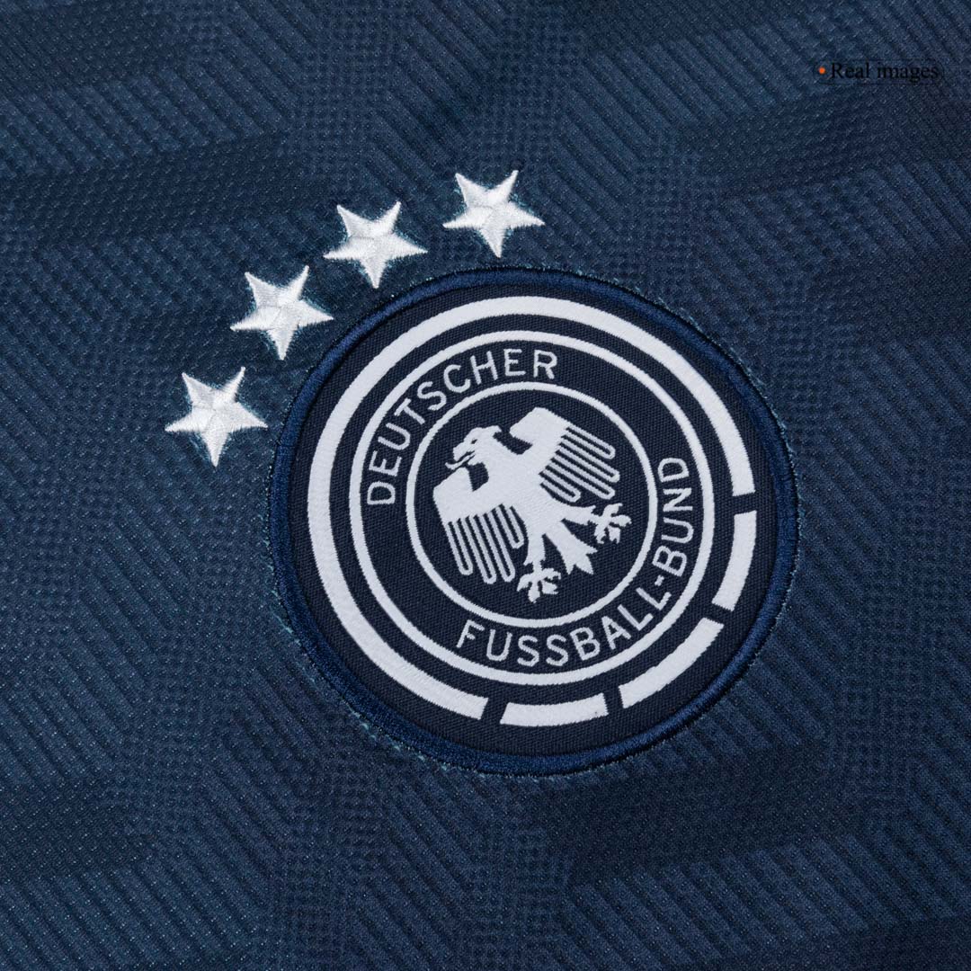 Germany Mens Away Long Sleeve Soccer Jersey World Cup 2026 Navy