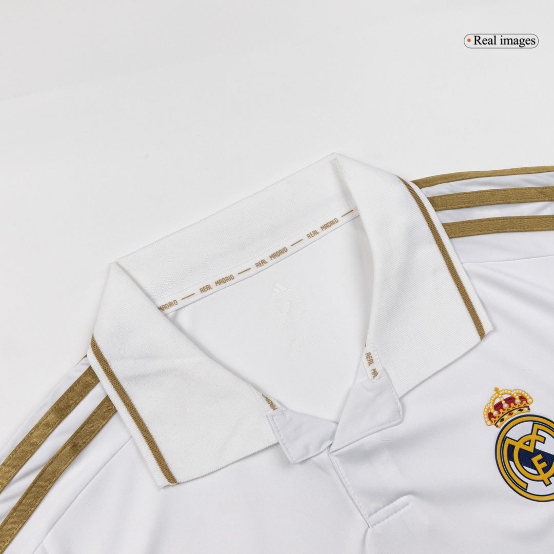 Retro Real Madrid Mens Home Soccer Jersey 2011/12 White