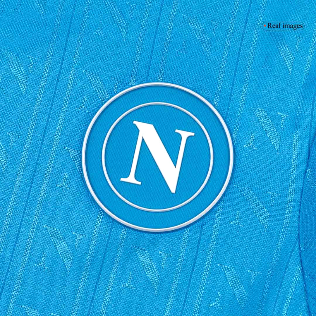Napoli Mens Home Soccer Jersey 2025/26 Blue - Player Version