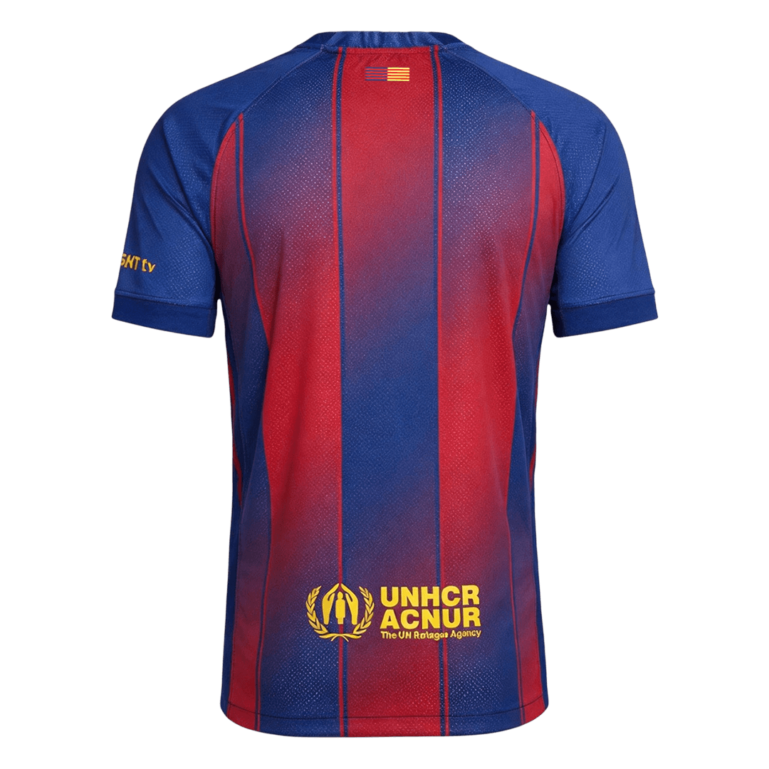Barcelona Mens Home Soccer Jersey 2025/26 Red&Blue