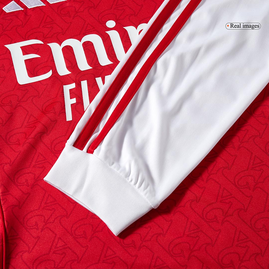 Arsenal Mens Home Long Sleeve Soccer Jersey 2025/26 Red