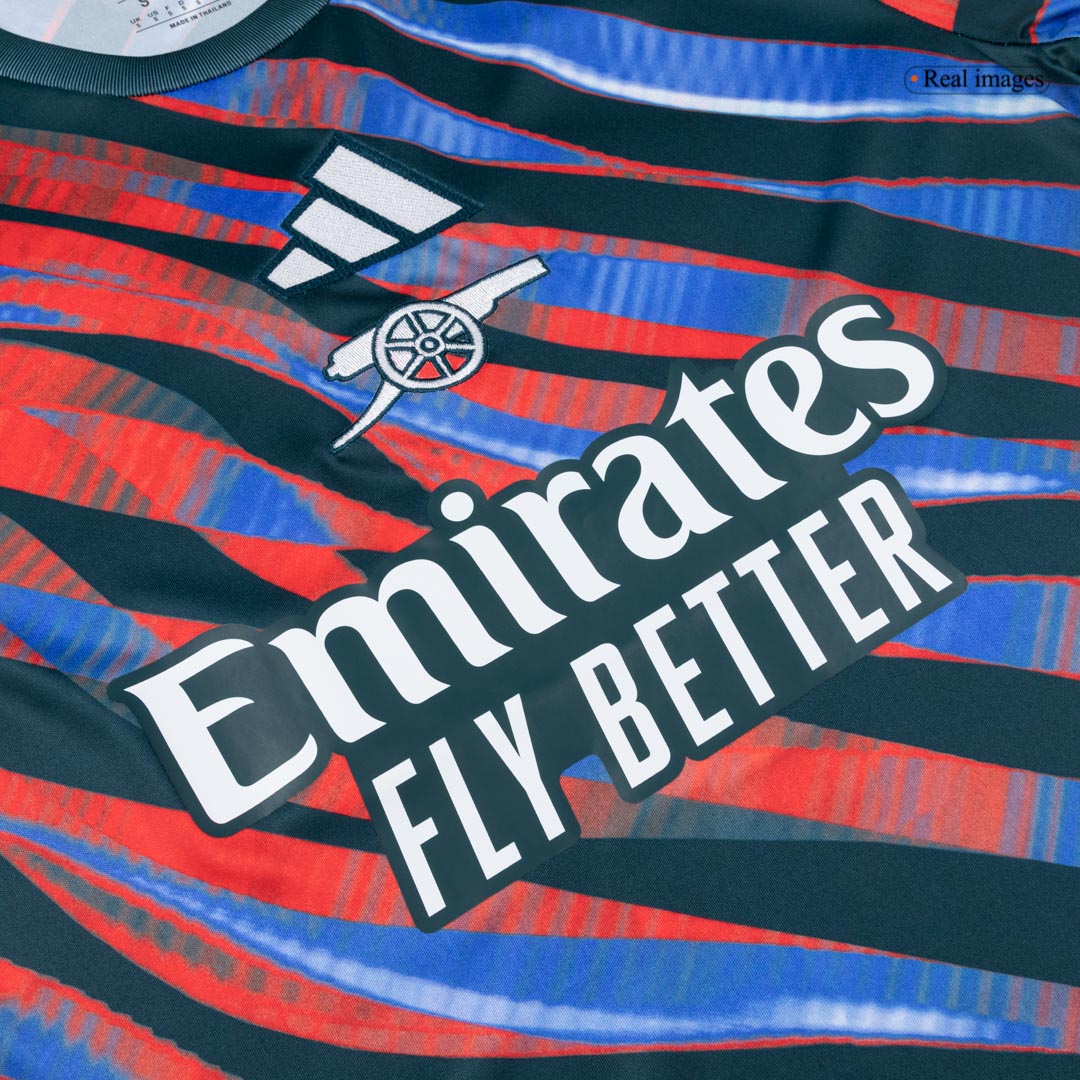 Arsenal Mens Pre-Match Soccer Jersey 2025/26 Blue&Red