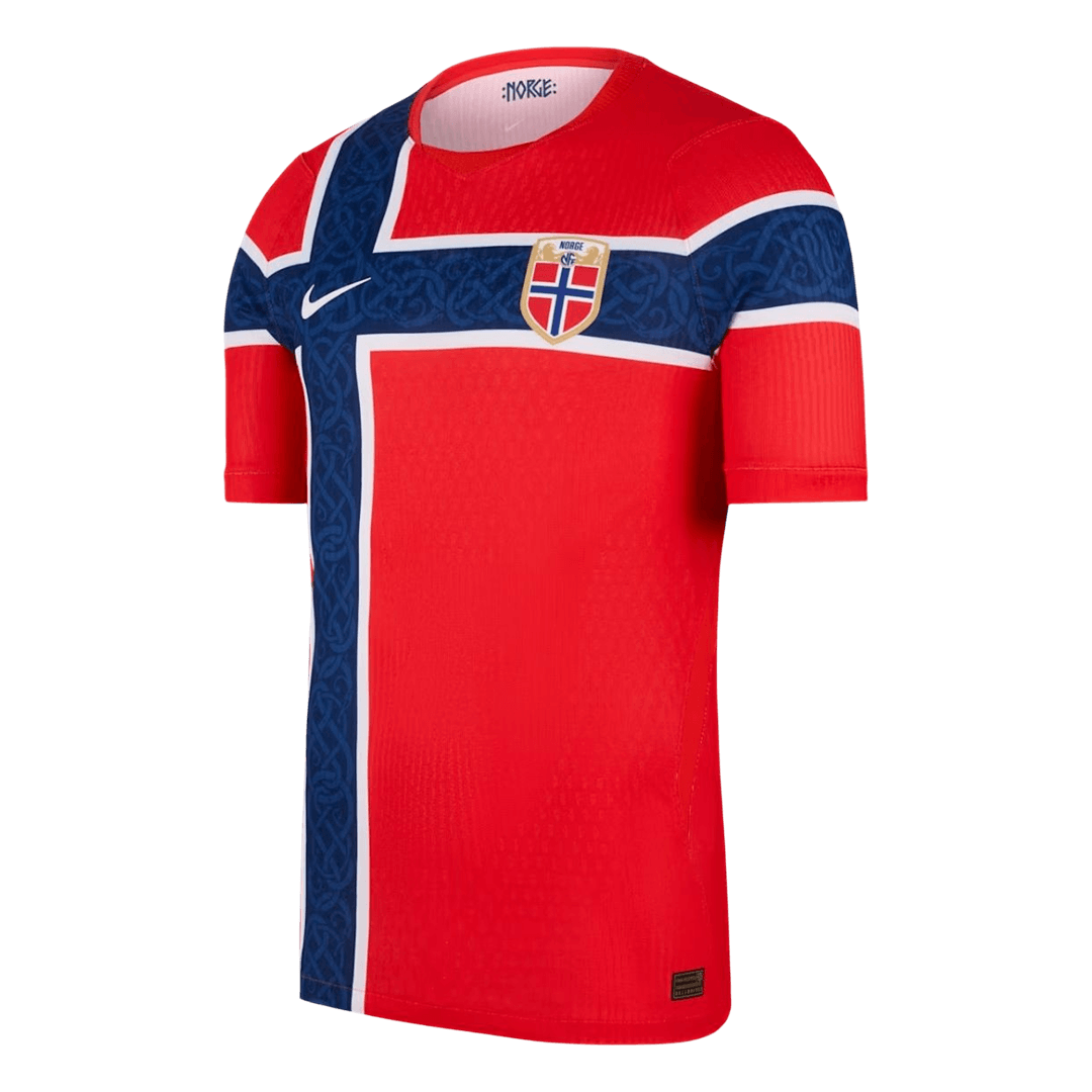 Norway Mens Home Soccer Jersey World Cup 2026 Red - Player Version
