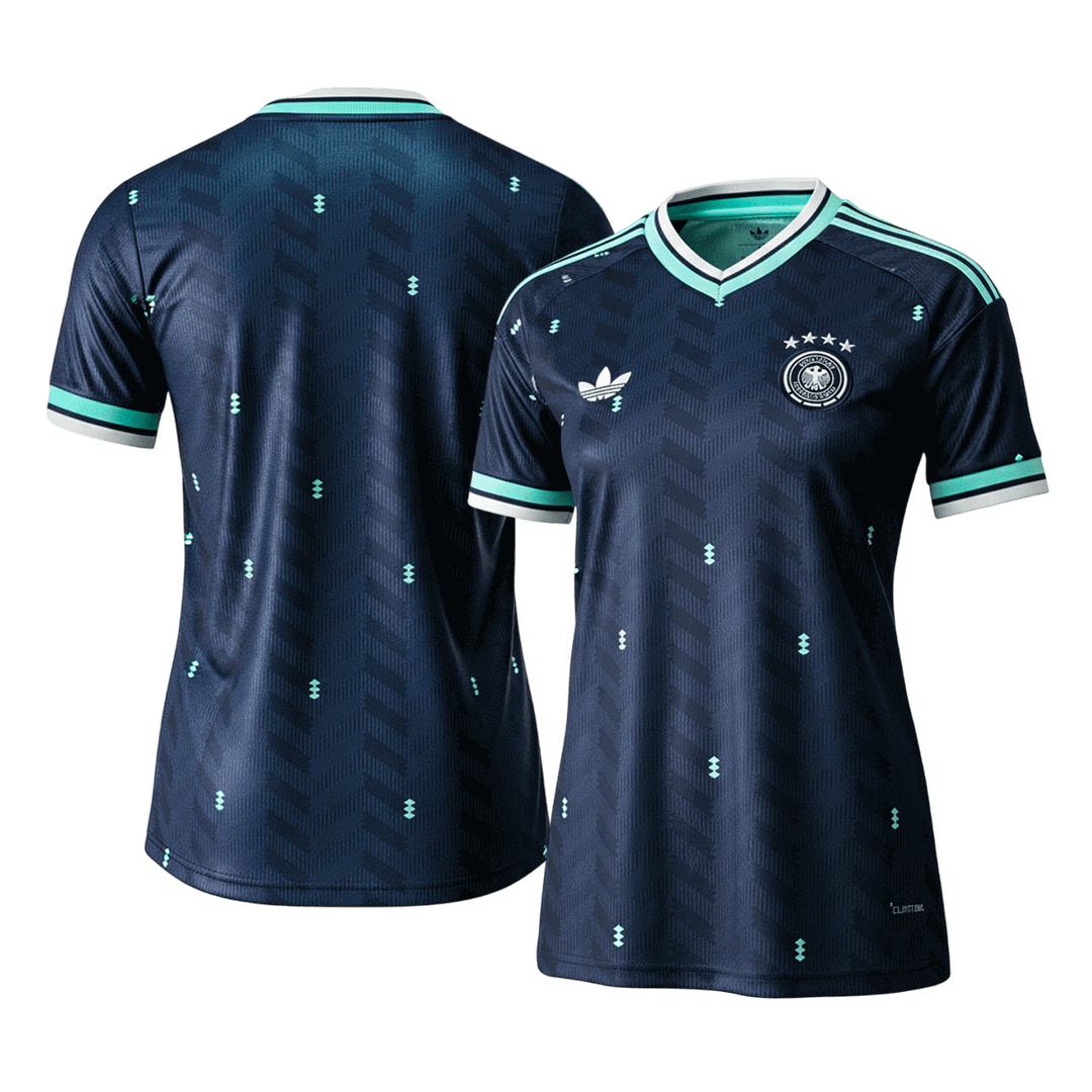 Germany Womens Away Soccer Jersey World Cup 2026 Navy
