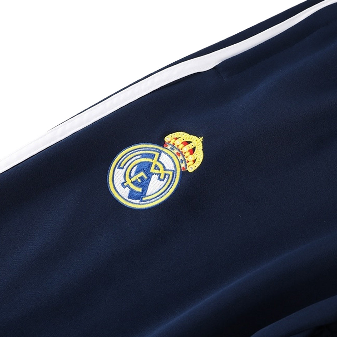 Real Madrid Mens Training Tracksuit Kit 2025/26 Navy