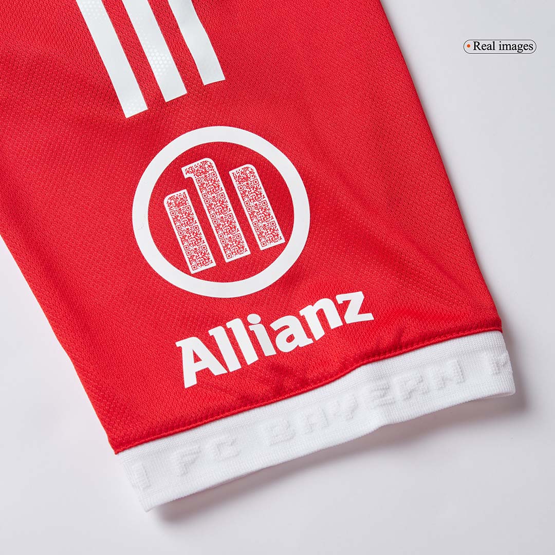 UPAMECANO #2 Bayern Munich Mens Home Soccer Jersey 2025/26 Red - Player Version
