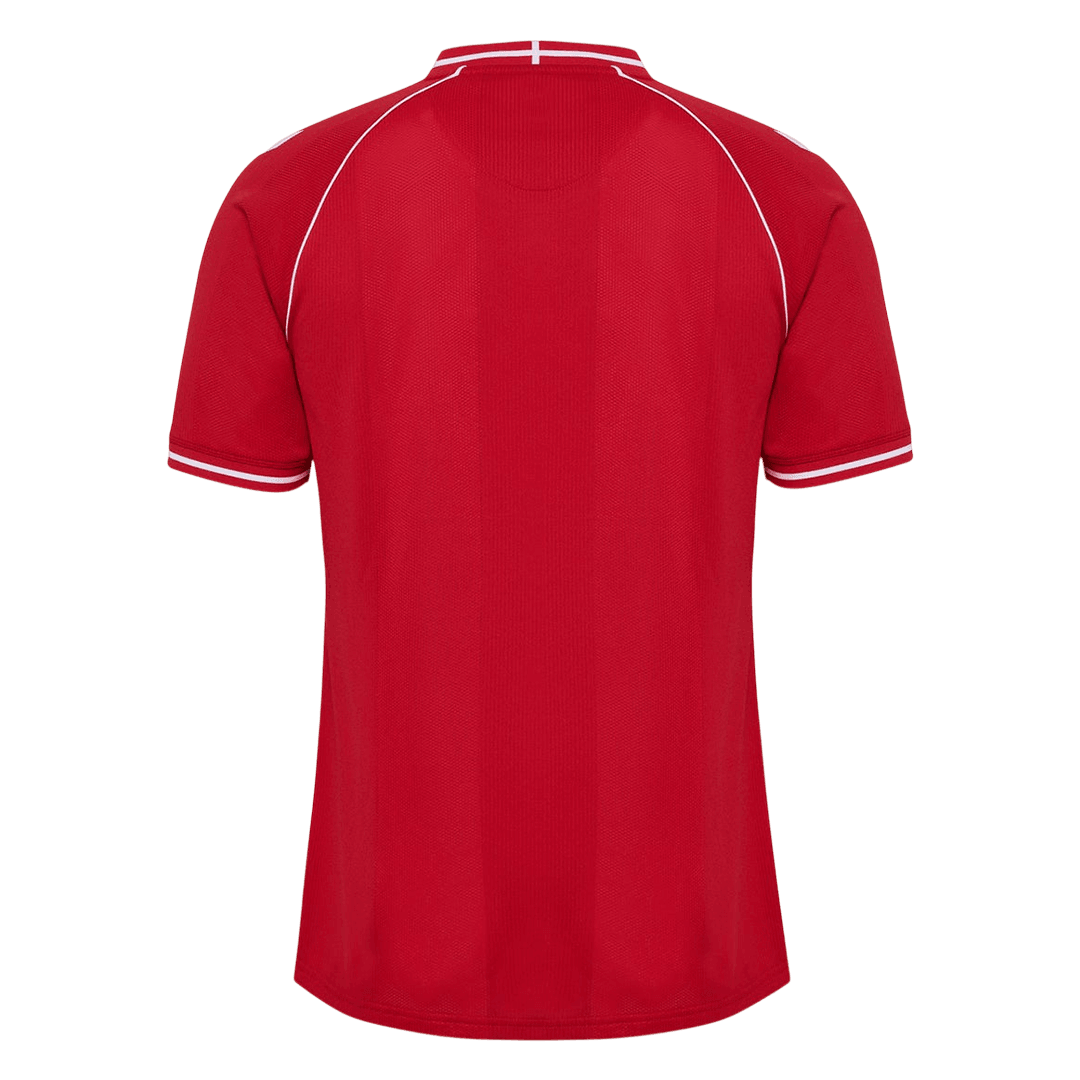 Denmark Mens Home Soccer Jersey World Cup 2026 Red