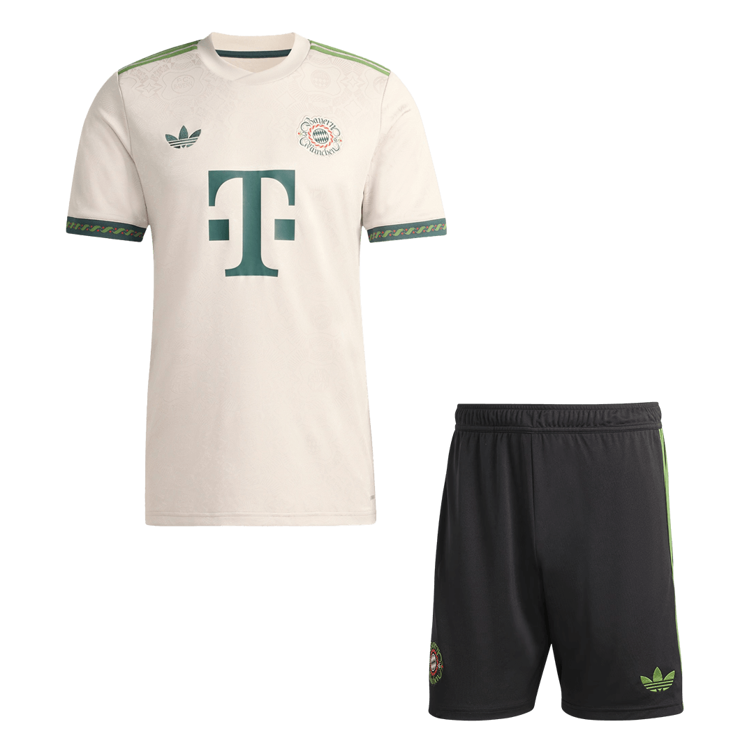 Bayern Munich Mens Soccer Kit 2025/26 Beige