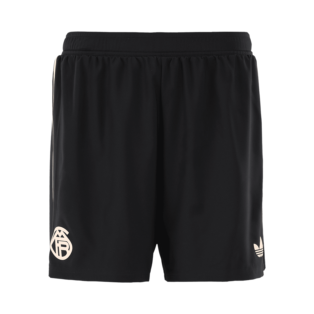 Bayern Munich Mens Third Away Soccer Kit 2025/26 Black - Player Version