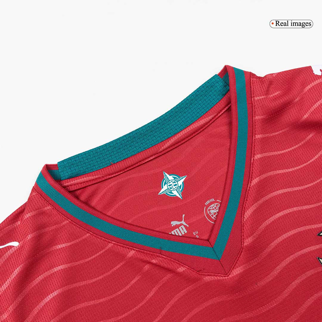 Portugal Womens Home Soccer Jersey World Cup 2026 Red