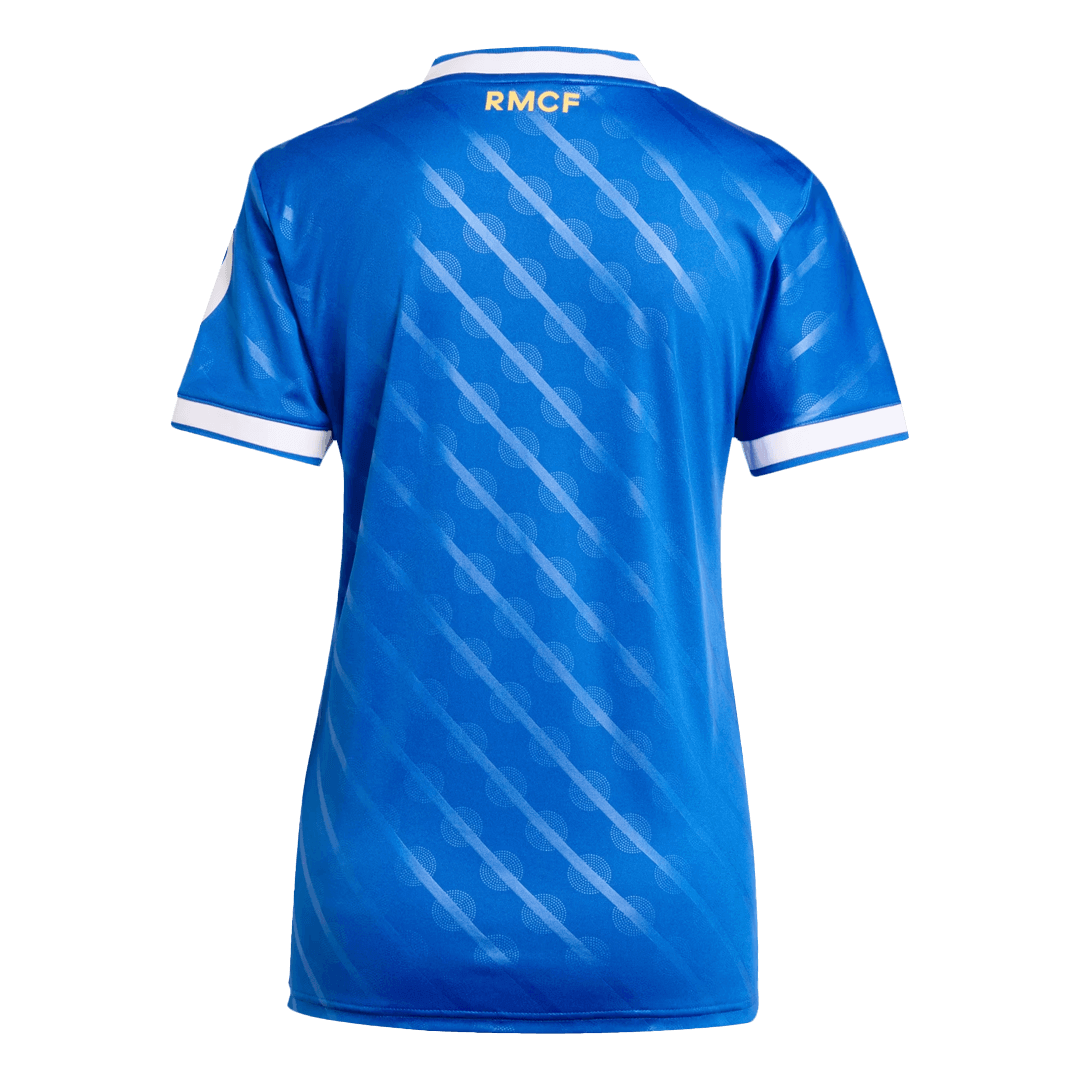 Real Madrid Womens Third Away Soccer Jersey 2025/26 Blue