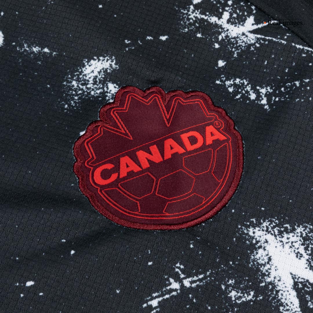 Canada Mens Away Soccer Jersey World Cup 2026 Black