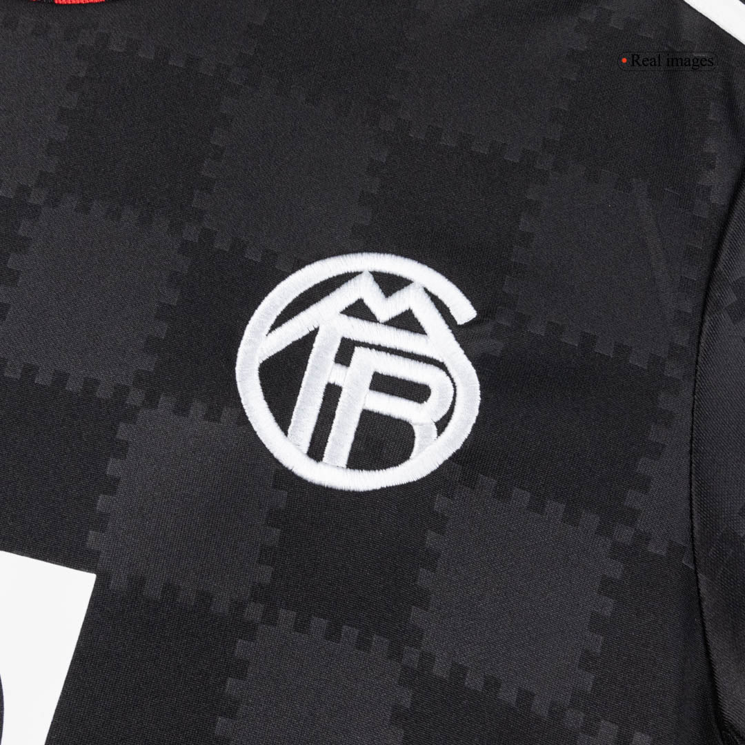 Bayern Munich Mens Third Away Soccer Full Set 2025/26 Black