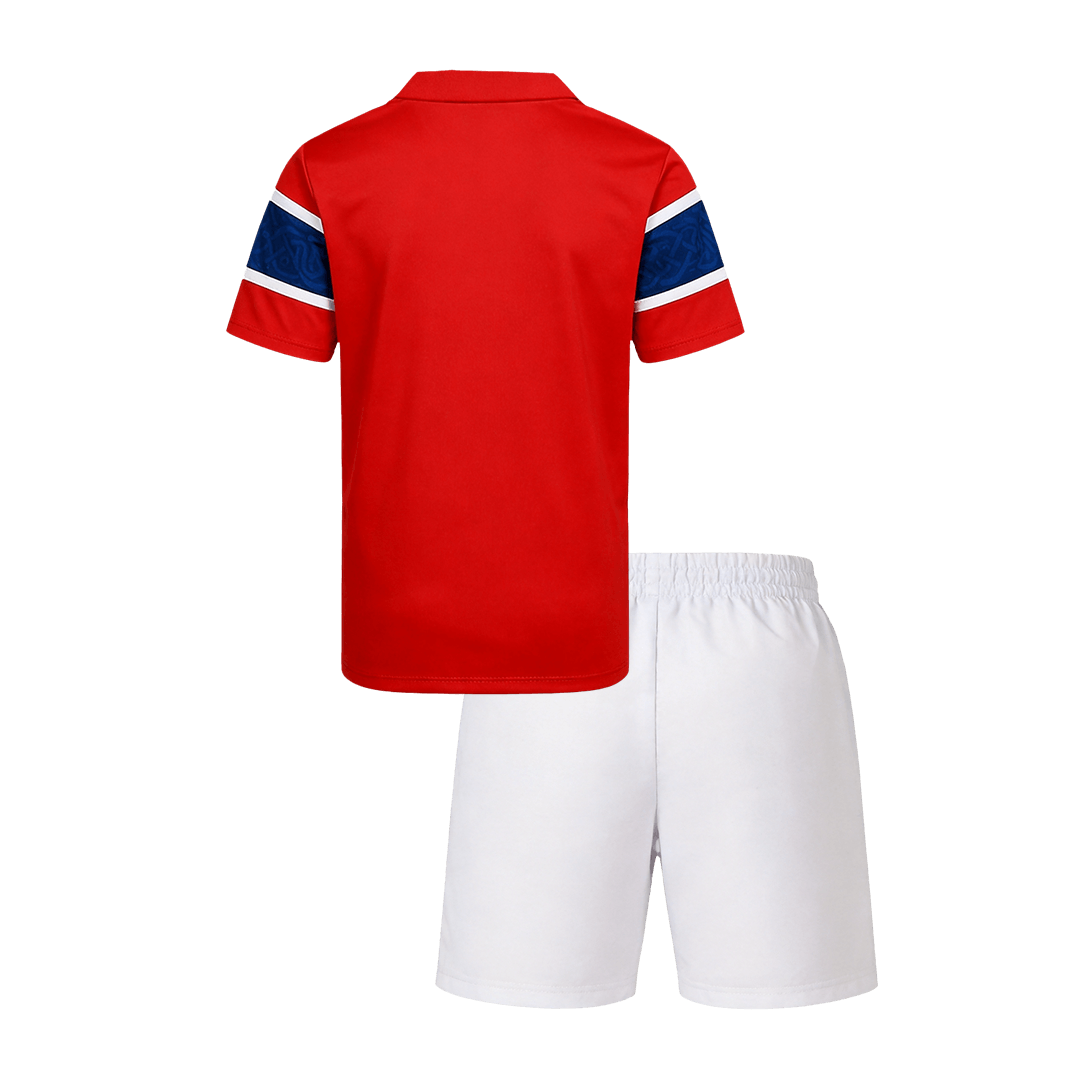 Norway Kids Home Soccer Kit World Cup 2026 Red