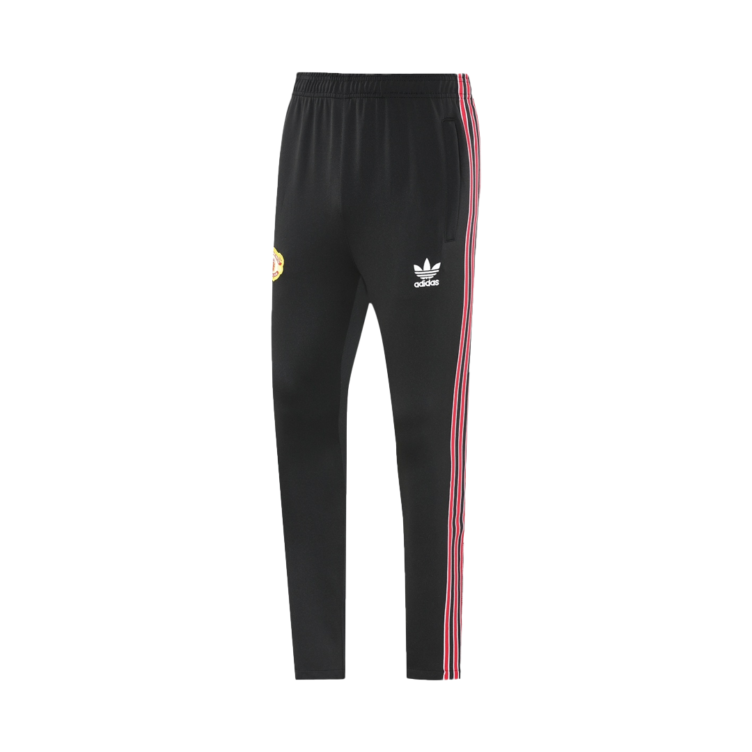 Manchester United Mens Training Tracksuit Kit 2025/26 Red&Black