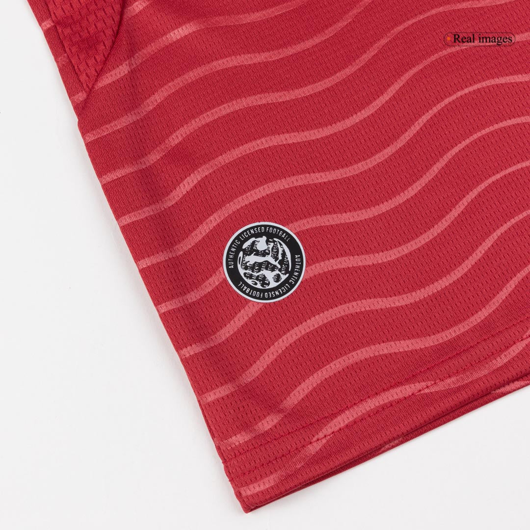 B. FERNANDES #8 Portugal Kids Home Soccer Kit World Cup 2026 Red [PREMIUM]