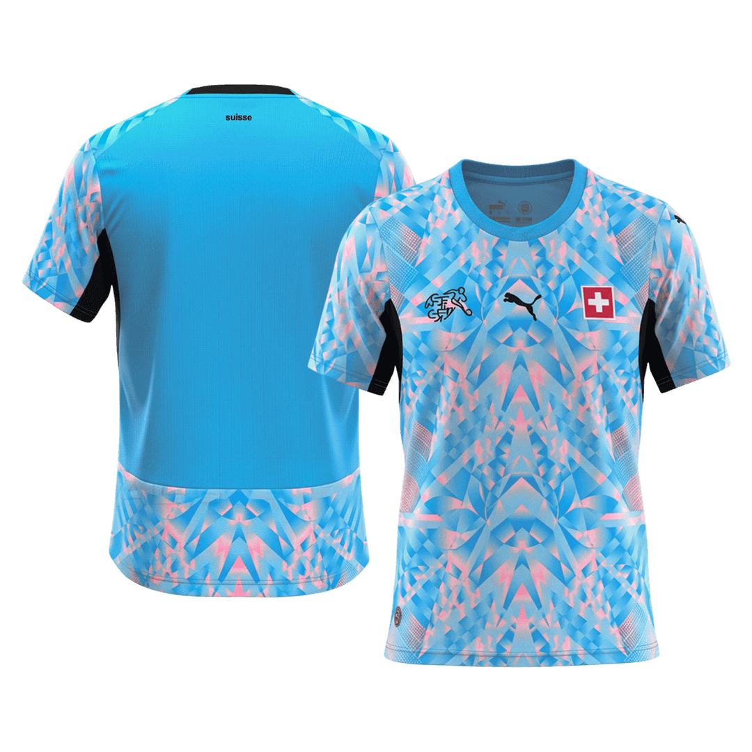 Switzerland Mens Soccer Jersey World Cup 2026 Blue