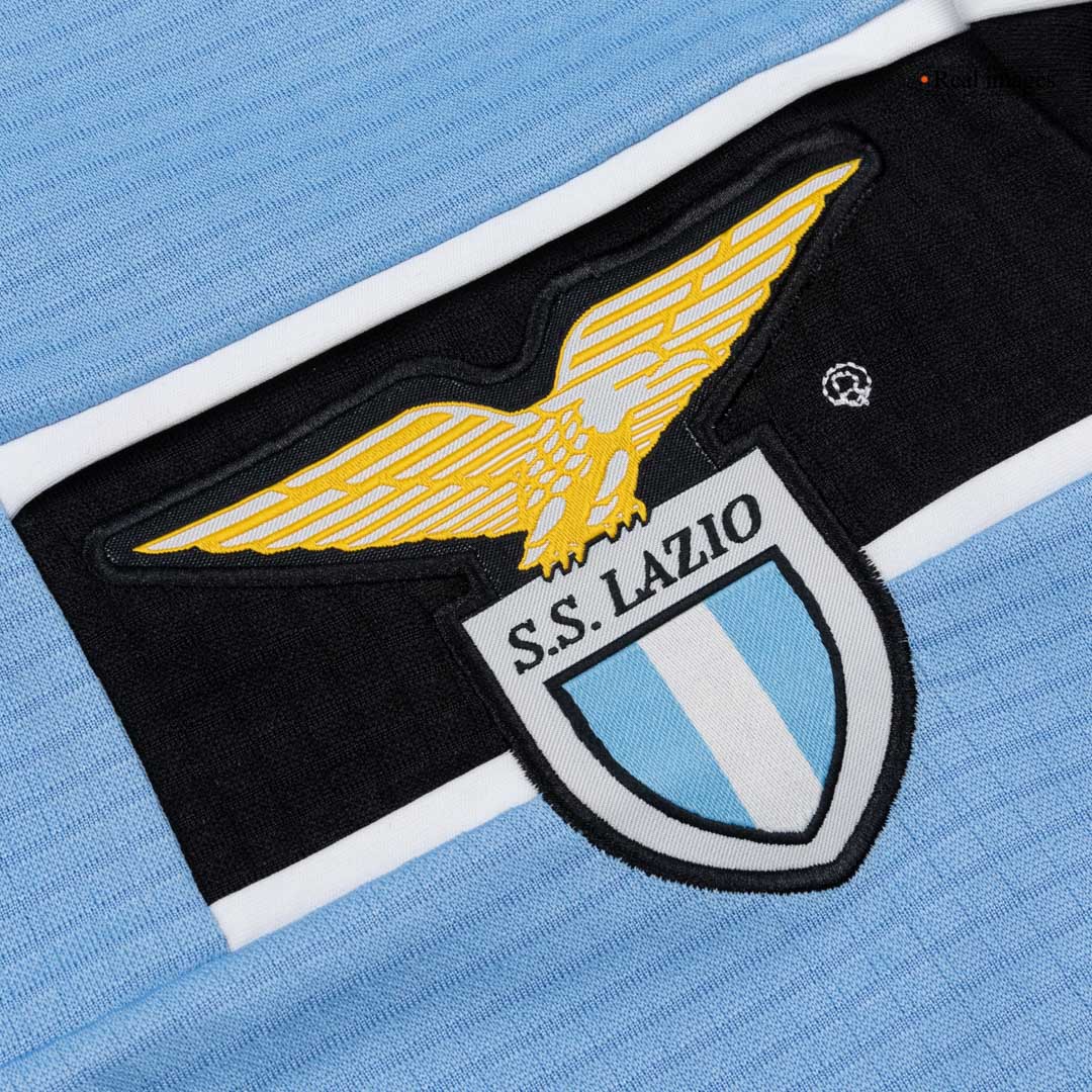 Retro Lazio Mens Home Soccer Jersey 1998/99 Blue