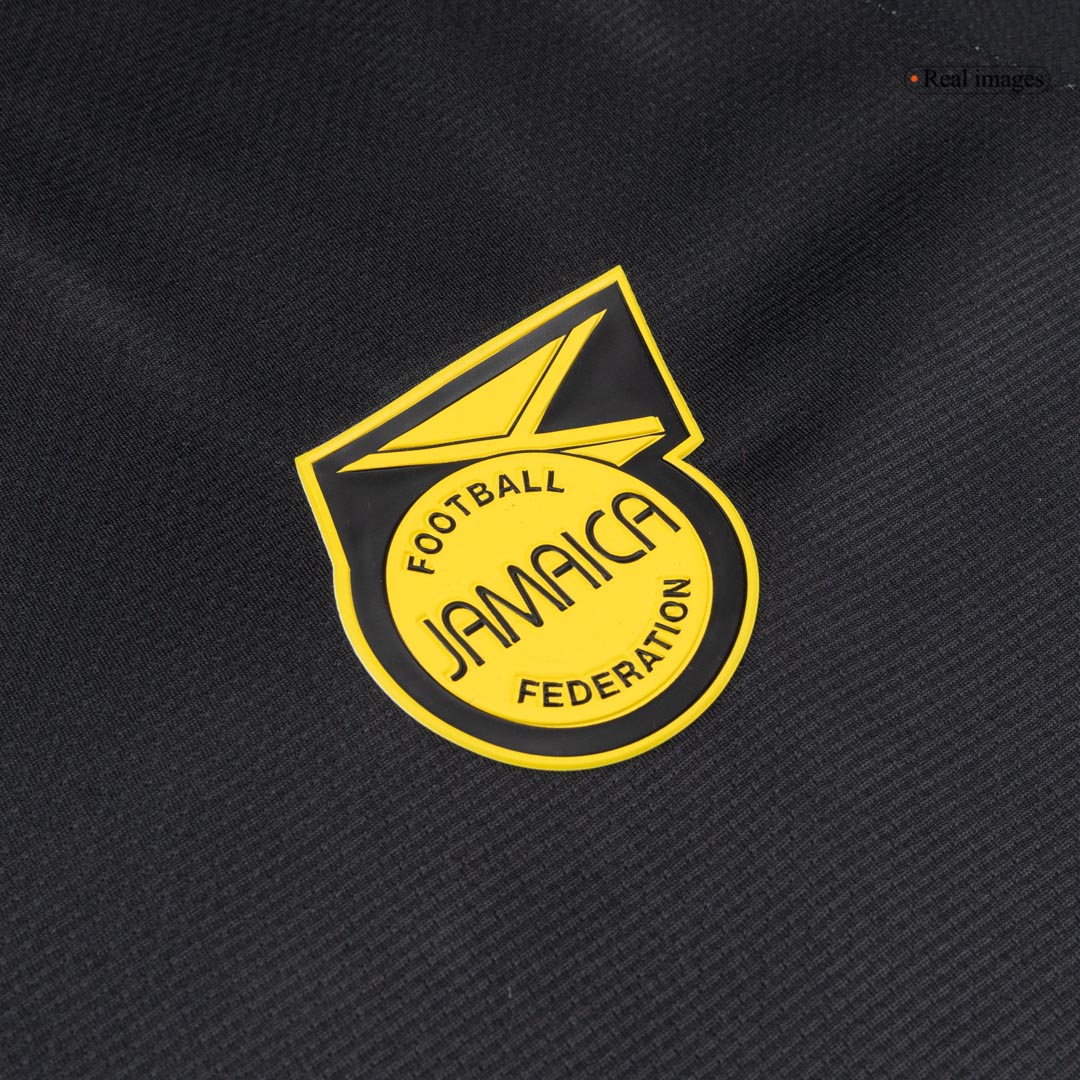 Jamaica Mens Away Soccer Jersey World Cup 2026 Black - Player Version