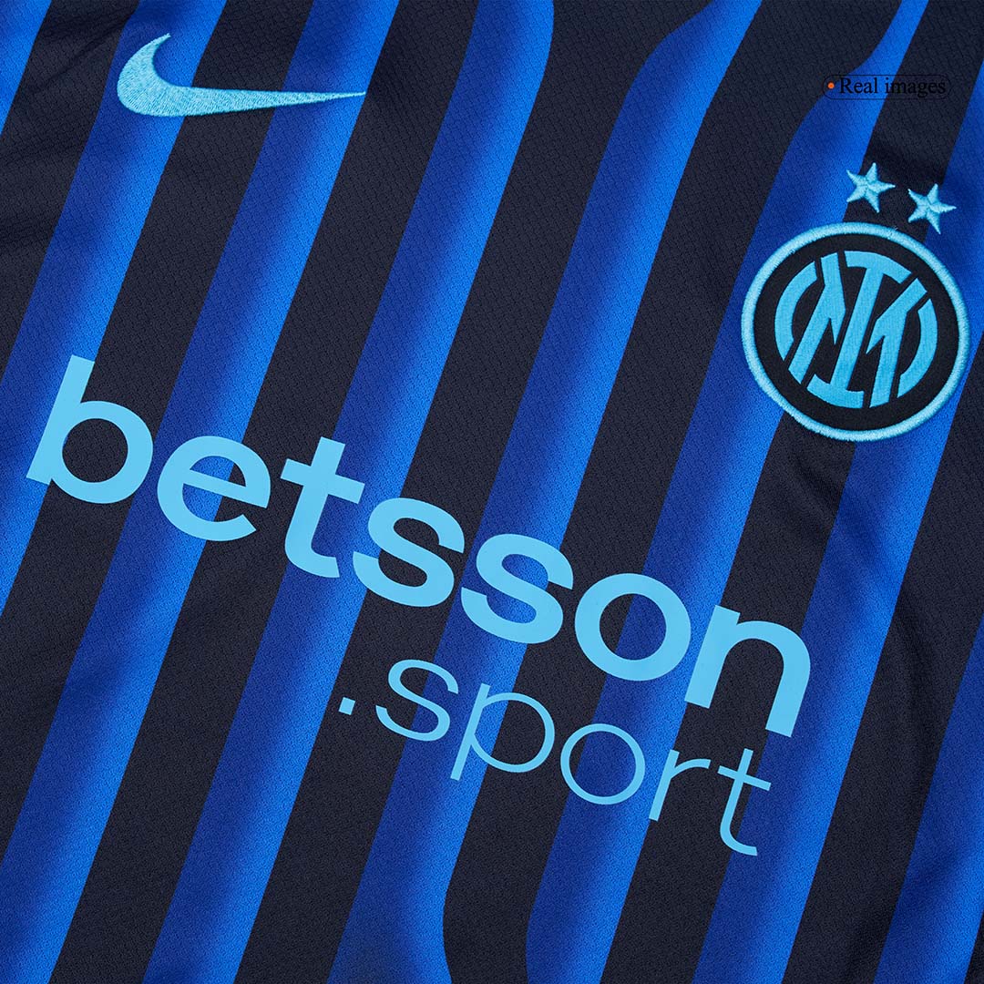 PAVARD #28 Inter Milan Mens Home Soccer Jersey 2025/26 Blue&Black