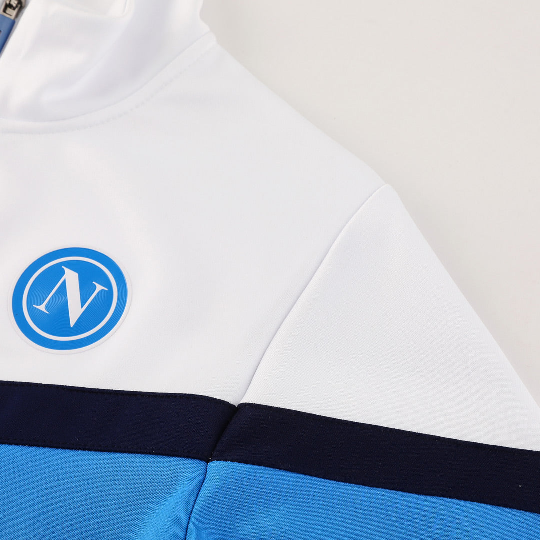 Napoli Mens Training Tracksuit Kit 2025/26 White