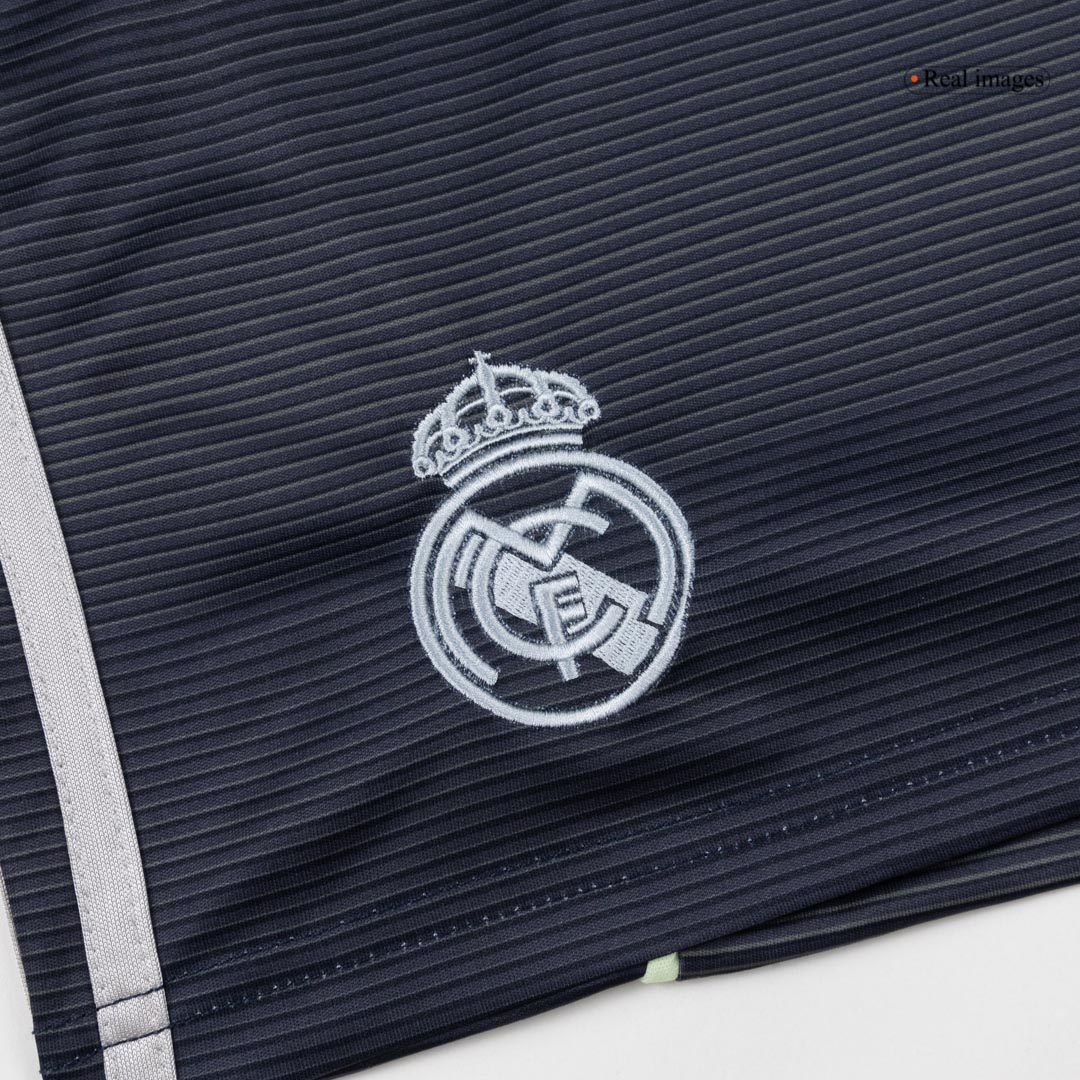 Real Madrid Kids Away Soccer Kit 2025/26 Navy [PREMIUM]