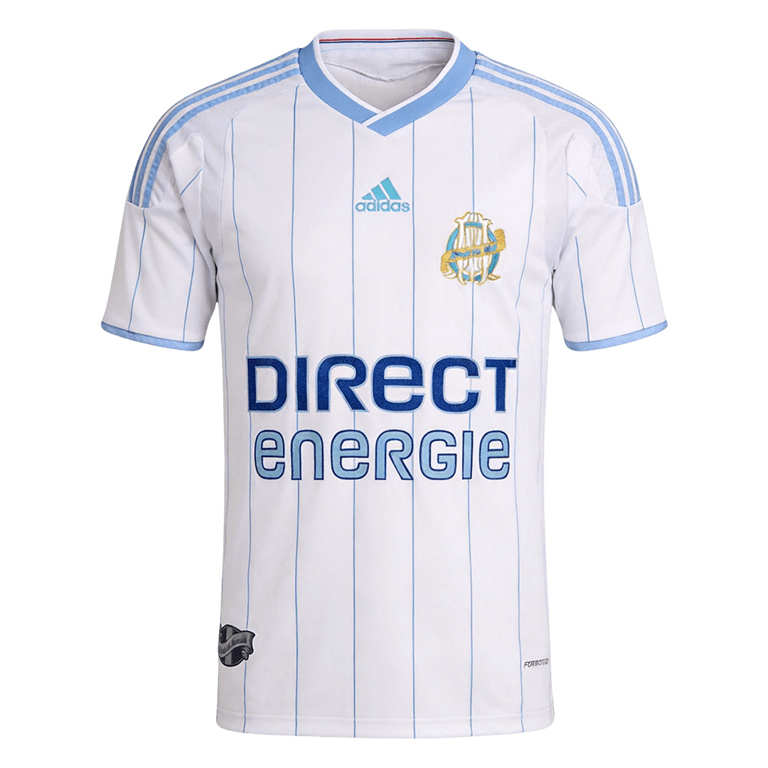 Retro Marseille Mens Home Soccer Jersey 2009/10 White
