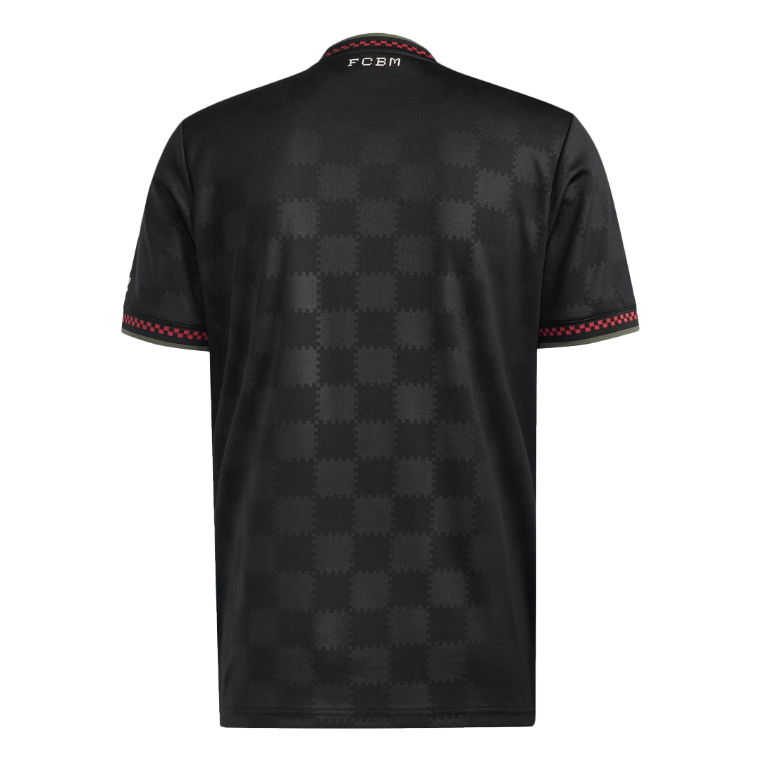 Bayern Munich Mens Third Away Soccer Jersey 2025/26 Black