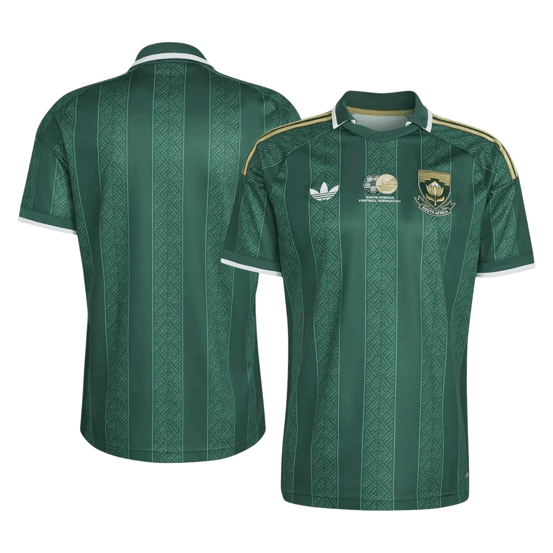 South Africa Mens Away Soccer Jersey World Cup 2026 Green