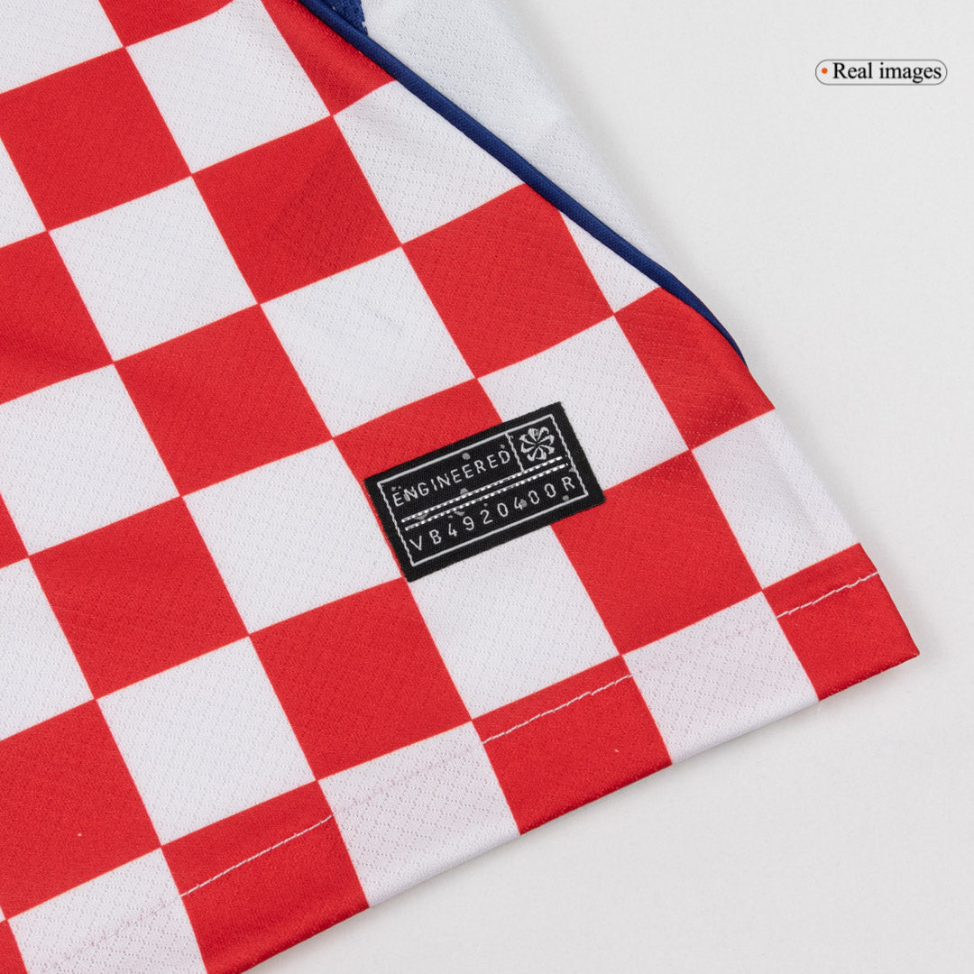 Croatia Mens Home Soccer Jersey World Cup 2026 Red&White