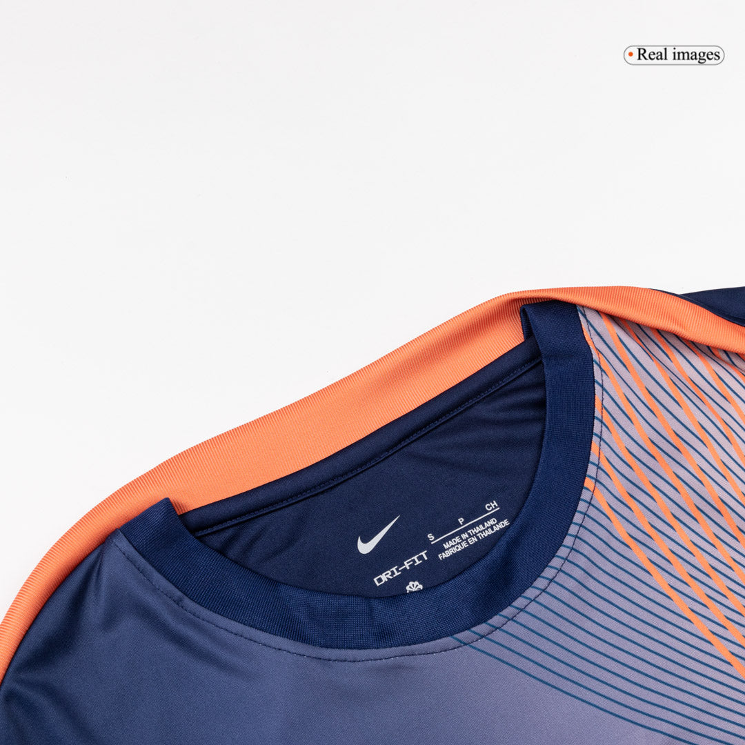 Barcelona Mens Soccer Jersey 2025/26 Orange&Black