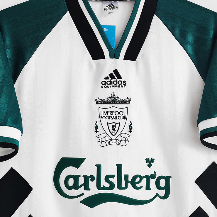 Retro Liverpool Mens Away Soccer Jersey 1993/95