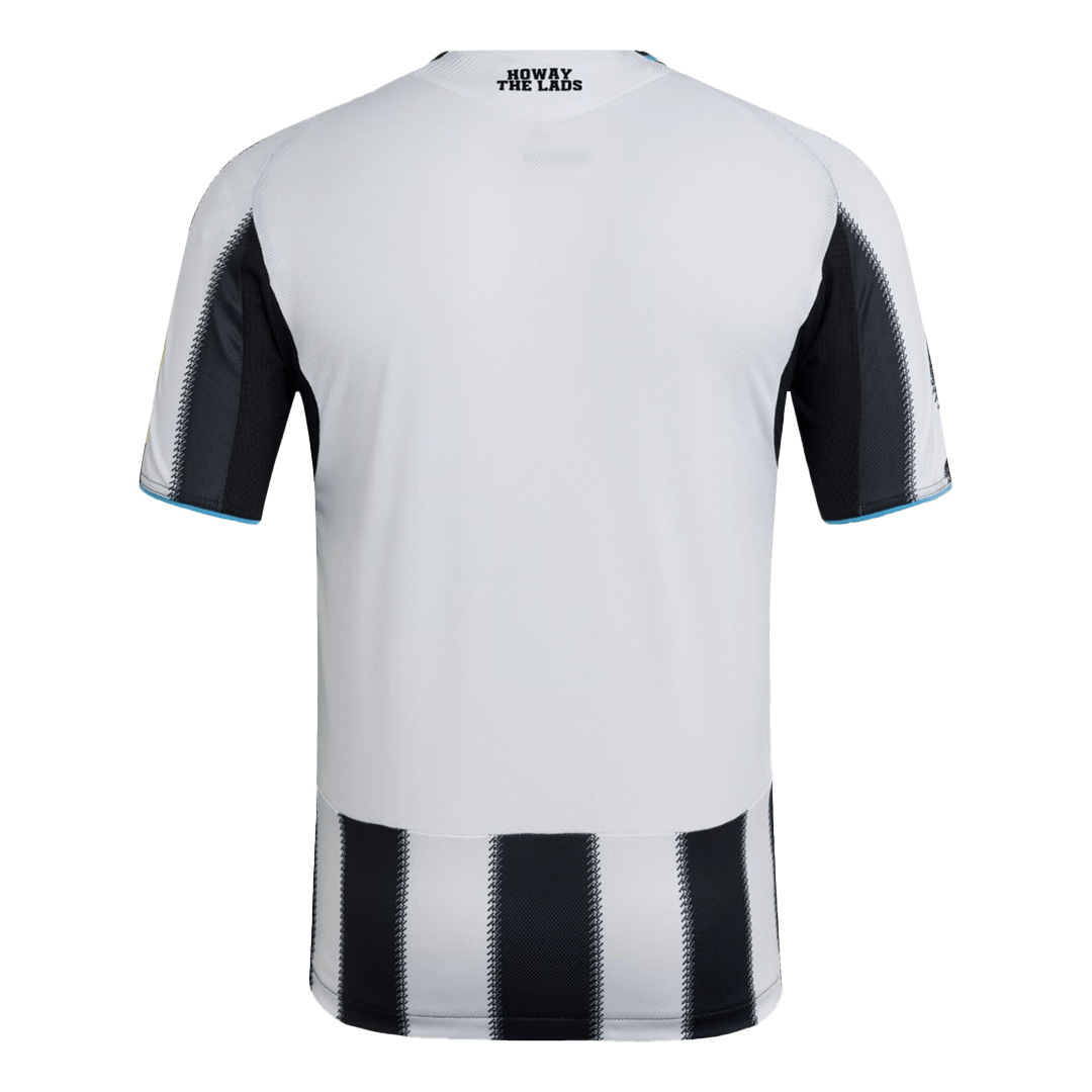 Newcastle United Mens Home Soccer Jersey 2025/26 Black&White - Player Version