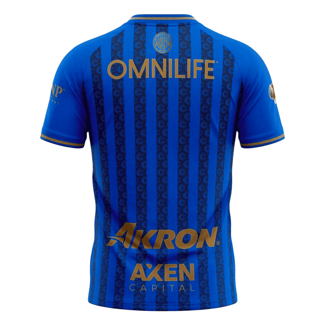 Chivas Mens Third Away Soccer Jersey 2025/26 Blue - Player Version