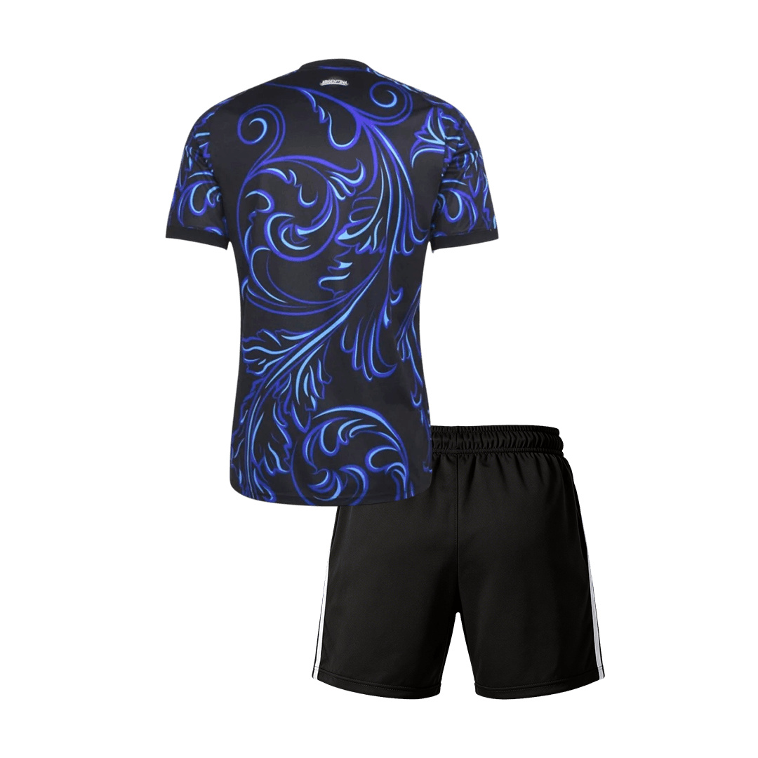 Argentina Kids Away Soccer Kit World Cup 2026 Black
