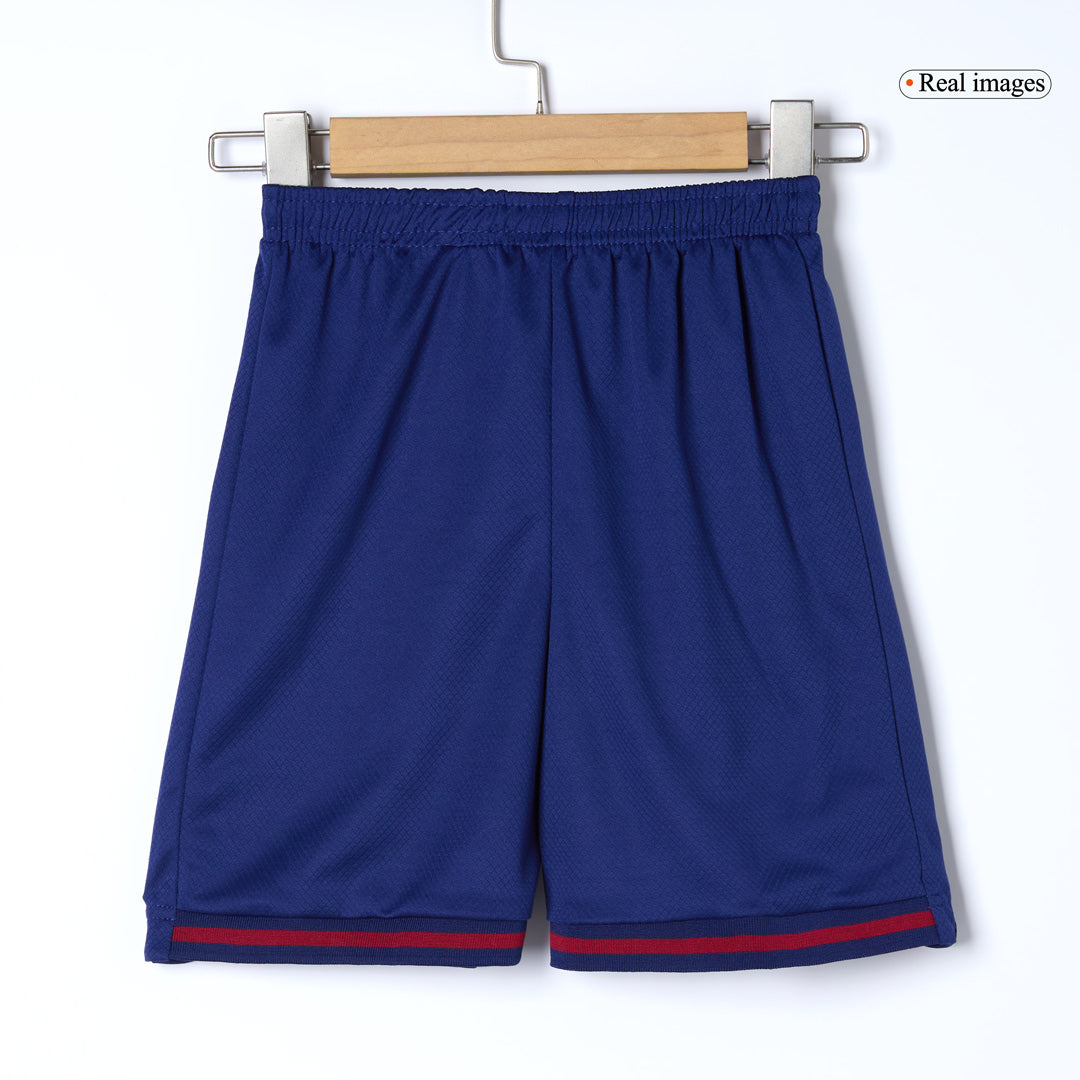 Barcelona Kids Home Soccer Full Set 2025/26 Red&Blue [PREMIUM]