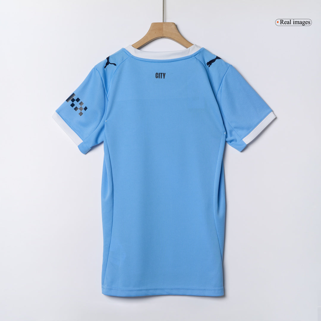 Manchester City Womens Home Soccer Jersey 2025/26 Blue