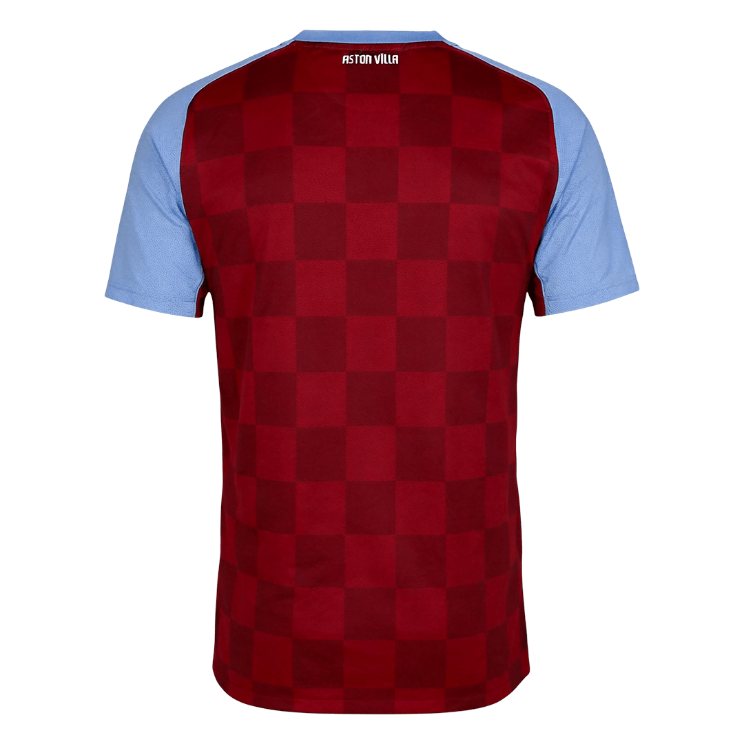 Retro Aston Villa Mens Home Soccer Jersey 2011/12 Red