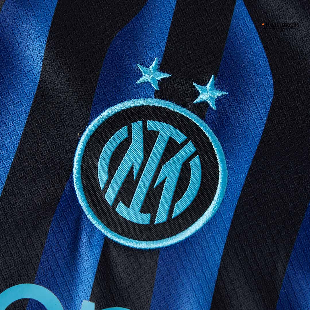Inter Milan Kids Home Soccer Kit 2025/26 Blue&Black