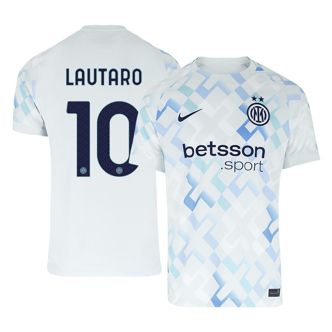 LAUTARO #10 Inter Milan Mens Away Soccer Jersey 2025/26