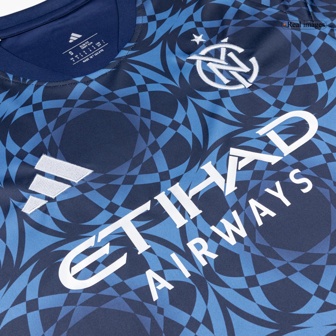 New York City Mens Away Soccer Jersey 2025/26 Blue