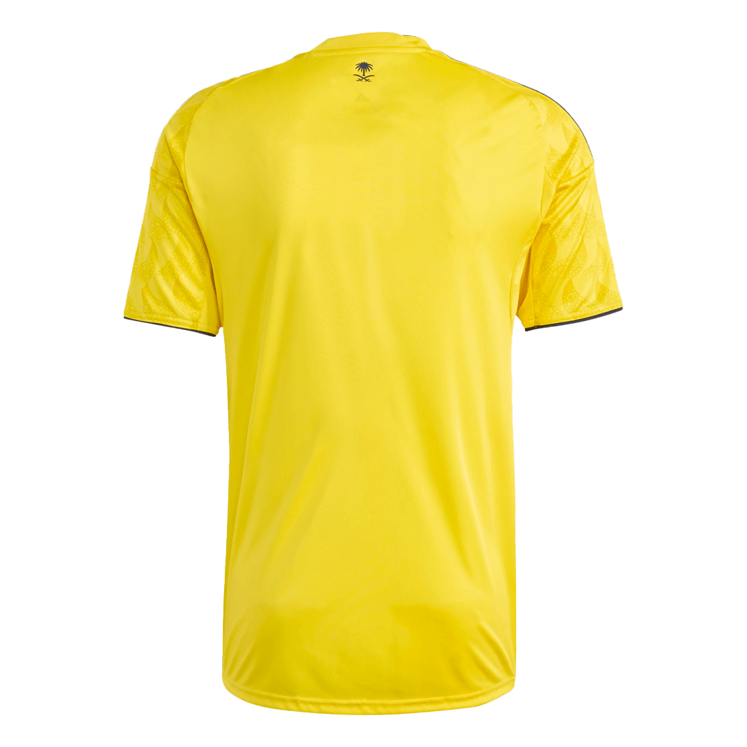 Al Nassr Mens Home Soccer Jersey 2025/26 Yellow